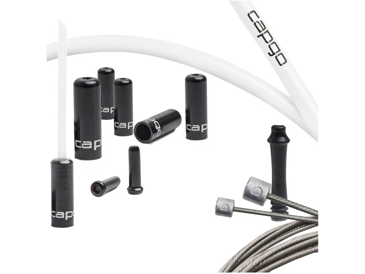 CAPGO OL Schaltzugset Für Shimano/SRAM 2 CAPGO OL Schaltzugset Für Shimano/SRAM – Bild 2