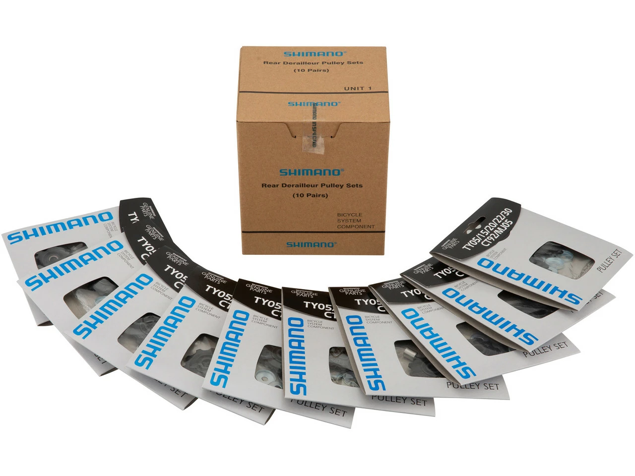 Shimano Schalträdchen 6-/7-/8-fach - 10 Paar 4 Shimano Schalträdchen 6-/7-/8-fach - 10 Paar – Bild 4
