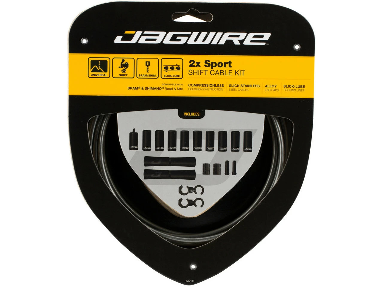 JAGWIRE 2X Sport Schaltzugset 15 JAGWIRE 2X Sport Schaltzugset – Bild 15