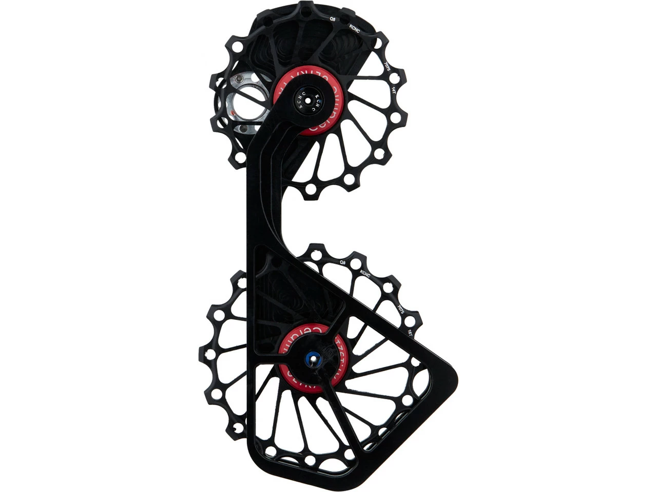 Kcnc Jockey Wheels System Schaltwerkskäfig + Schalträdchen Mit Keramiklager 2 Kcnc Jockey Wheels System Schaltwerkskäfig + Schalträdchen Mit Keramiklager – Bild 2